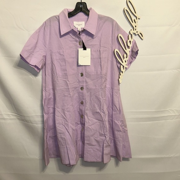 POMANDER PLACE

Lilac Meryl Shirt Dress - Picture 6 of 11